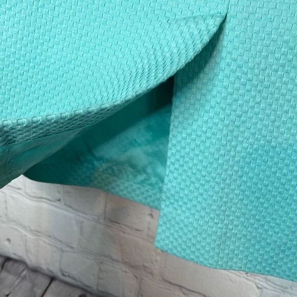 Pure Collection Women’s Mint Green Teal Pencil Straight Skirt size 4 - Picture 4 of 7